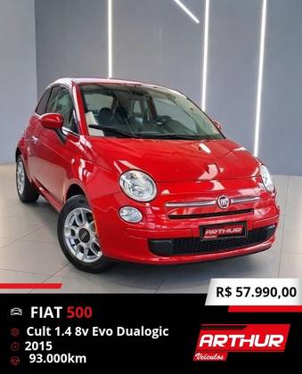 FIAT 500 1.4 CULT 8V FLEX 2P AUTOMATIZADO